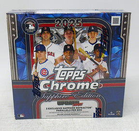2025 Topps Chrome Baseball Update Series Sapphire Edition Box (Hobby) (8/4)