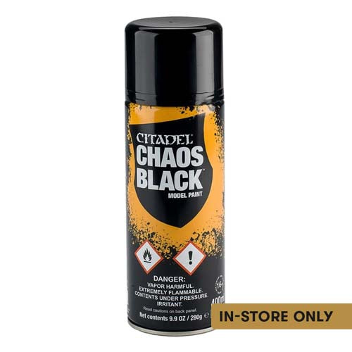 Citadel Chaos Black Spray Paint