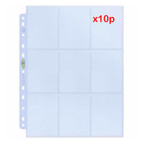 ULTRA PRO PLATINUM Trading Card 9 Pocket POKEMON MAGIC AFL Pages 11 Holes Sleeves