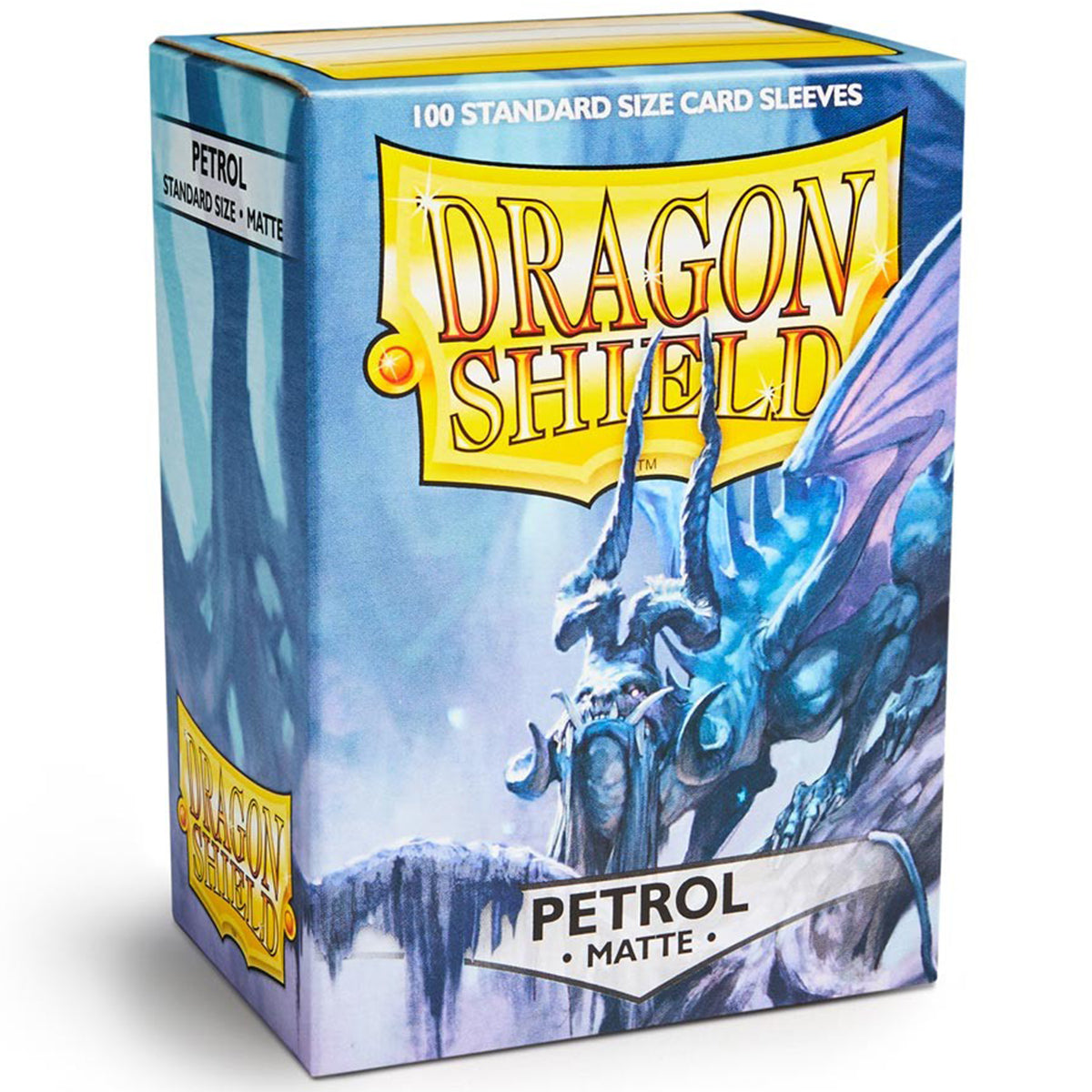 Dragon Shield Standard 100ct Matte Petrol Teal Sleeves 63x88mm
