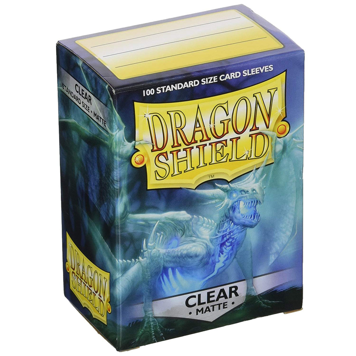 Dragon Shield Standard 100ct Matte Clear Sleeves 63x88mm