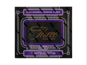 2025 Panini Three & Two Baseball Hobby Box