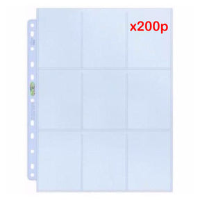 ULTRA PRO PLATINUM Trading Card 9 Pocket POKEMON MAGIC AFL Pages 11 Holes Sleeves
