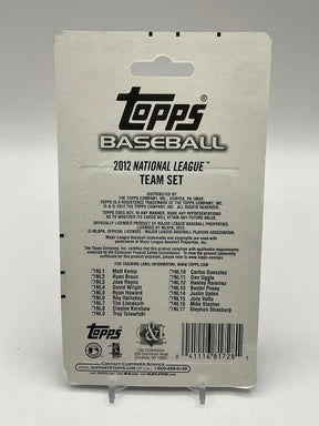 2012 Topps Baseball National League Team Set