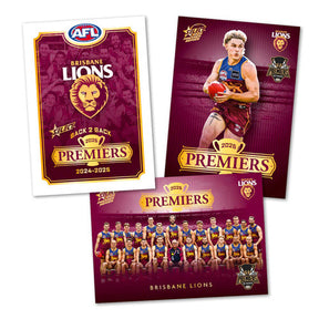 2025 AFL Brisbane Lions Premiers Limited Edition Card Set