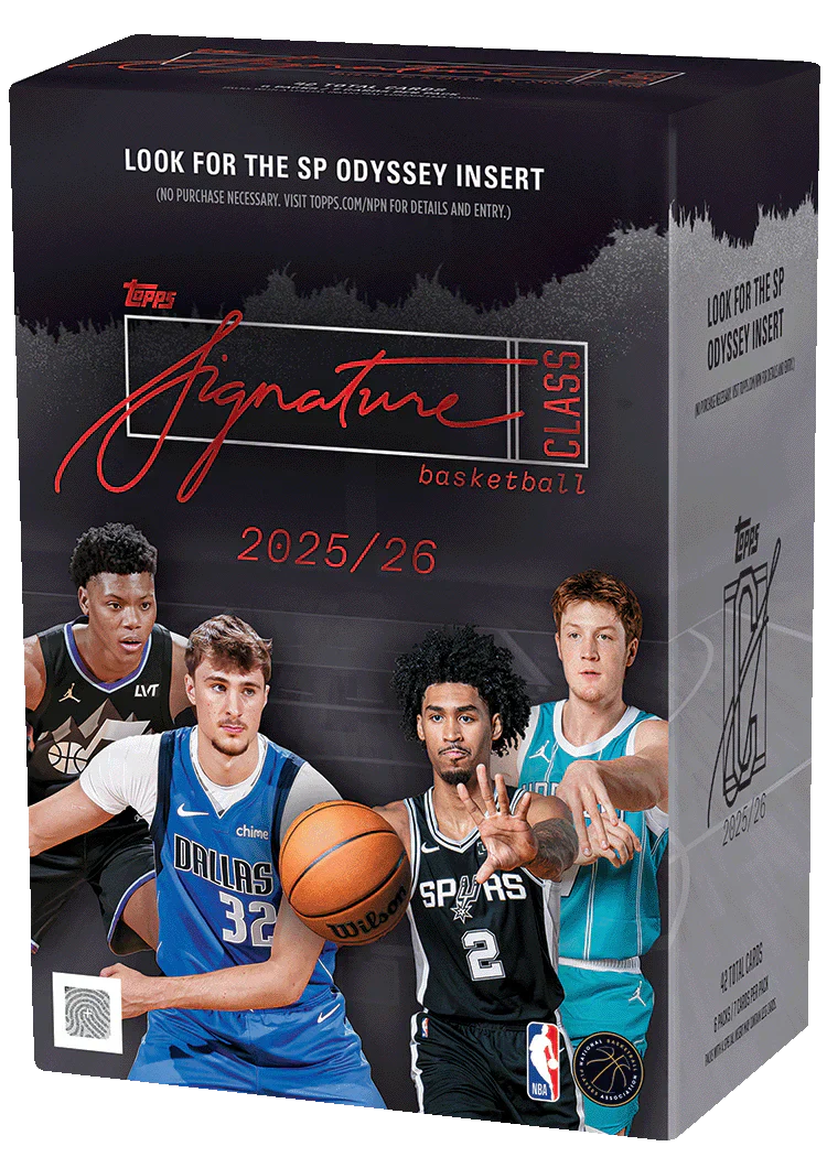 2025-26 Topps Signature Class Basketball Value Box