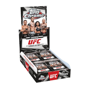 2026 Topps Chrome UFC Hobby Booster Box