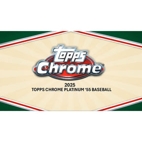 2025 Topps Chrome Platinum '55 Baseball Blaster Box