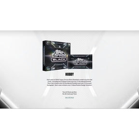 2026 Topps Chrome Black Baseball Hobby Box