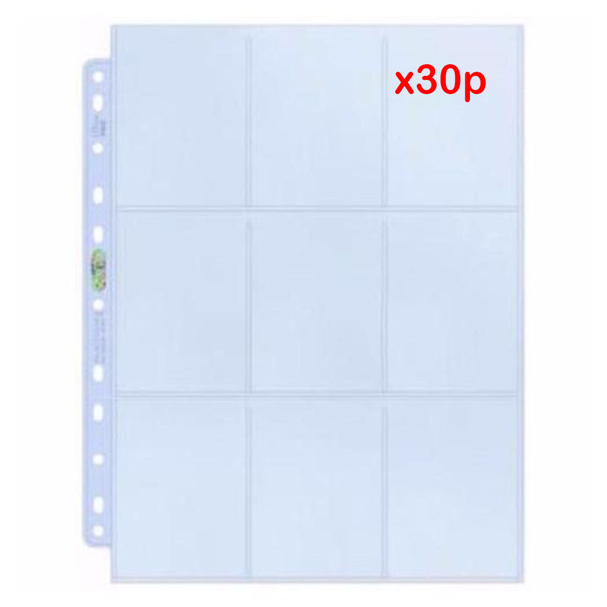 ULTRA PRO PLATINUM Trading Card 9 Pocket POKEMON MAGIC AFL Pages 11 Holes Sleeves