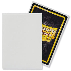 Dragon Shield Standard 100ct Matte White Sleeves 63x88mm