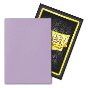 Dragon Shield Standard 100ct Dual Matte Orchid Pastel Purple Sleeves 63x88mm