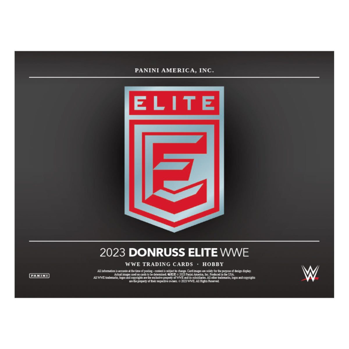 WWE - 2023 Donruss Elite WWE Hobby Trading Cards (Display Box of 20 Packs)