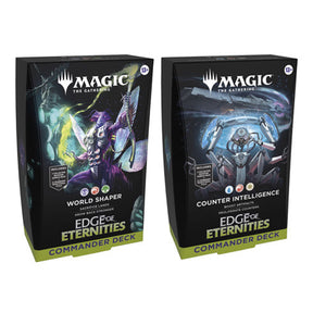 Magic Edge of Eternities Commander Decks (Pair)
