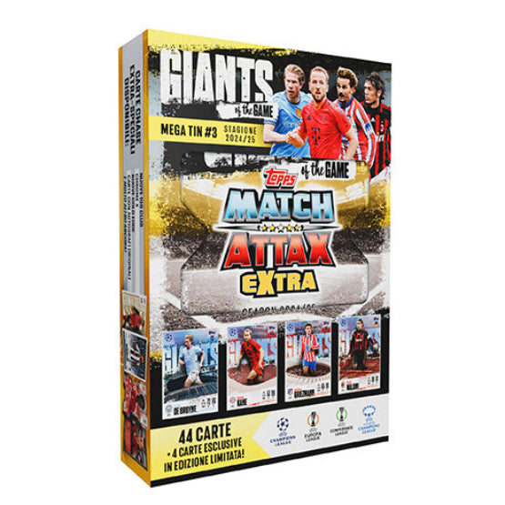 Match Attax EXTRA UEFA Champions League 2024/2025 Edition Mega Tins (Set of 3)