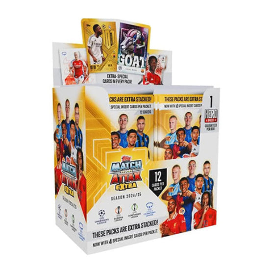 Match Attax EXTRA UEFA Champions League 2024/2025 Edition Trading Card Booster Box