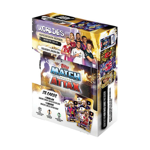 Match Attax UEFA Club Competitions 2025/2026 Edition Mini Tin (Set of 4)