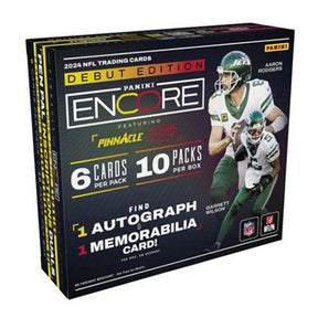 NFL 2024 Encore Football Hobby Trading Cards (Display of 10)