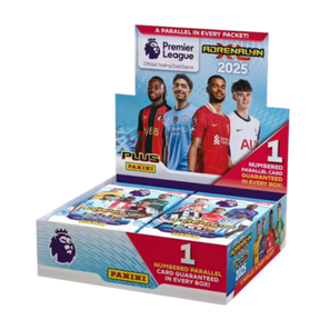 PANINI Adrenalyn PLUS 2024/2025 EPL Soccer Cards Booster Box