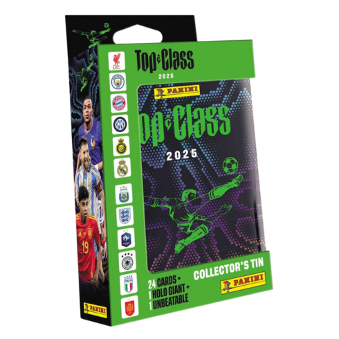 PANINI Top Class Soccer 2025 Trading Cards - Pocket Tin (Random Select)