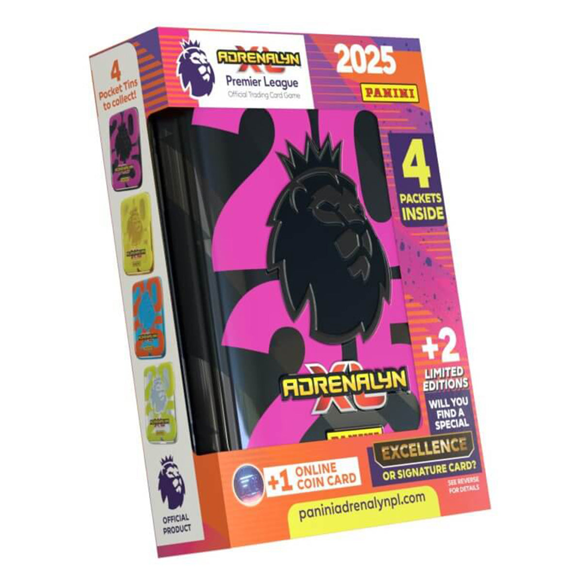 PANINI Adrenalyn 2024/2025 EPL Pocket Tin (Random Select)