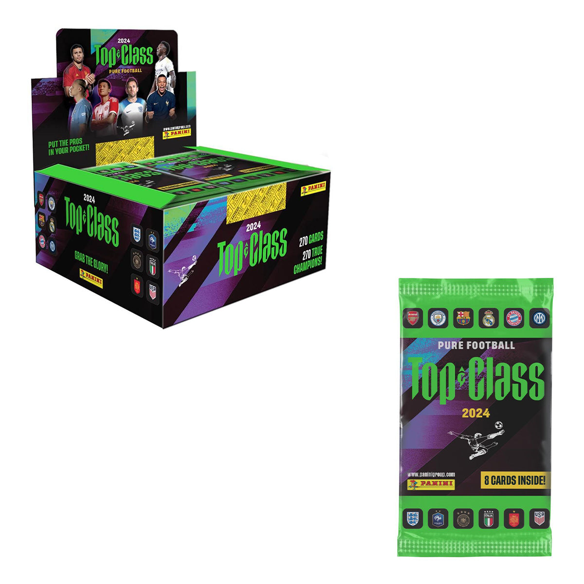 PANINI Top Class 2024 Trading Cards - Booster Box