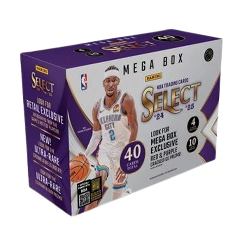 Panini 2024 Select Basketball Hobby Mega Box (Red & Purple)