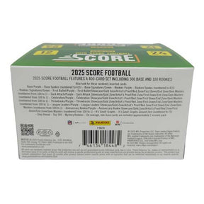 Panini Score 2025 NFL Football Retail Booster Box