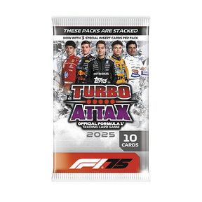 TURBO ATTAX Formula 1 2025 Trading Cards Booster Box