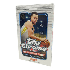 Topps 2024 2025 Chrome NBA Basketball Hobby Box (12 Packs Per Box)