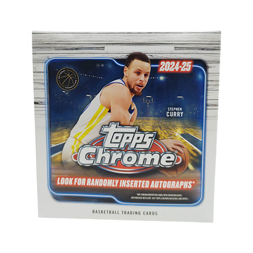 Topps 2024 2025 Chrome NBA Basketball Mega Box