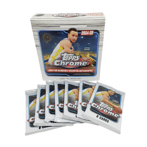 Topps 2024 2025 Chrome NBA Basketball Mega Box