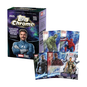 Topps 2025 Marvel Cinema Studios Chrome Value Box