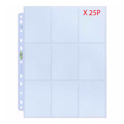 ULTRA PRO PLATINUM Trading Card 9 Pocket POKEMON MAGIC AFL Pages 11 Holes Sleeves