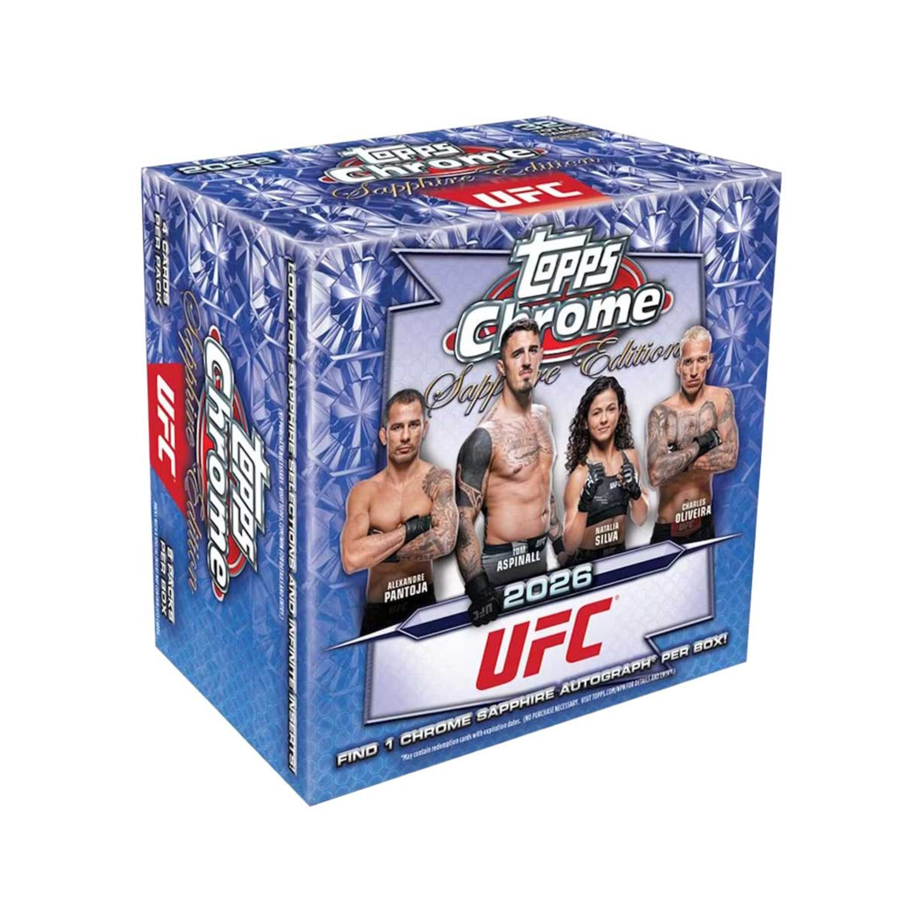 2026 Topps UFC Chrome Sapphire Edition Box