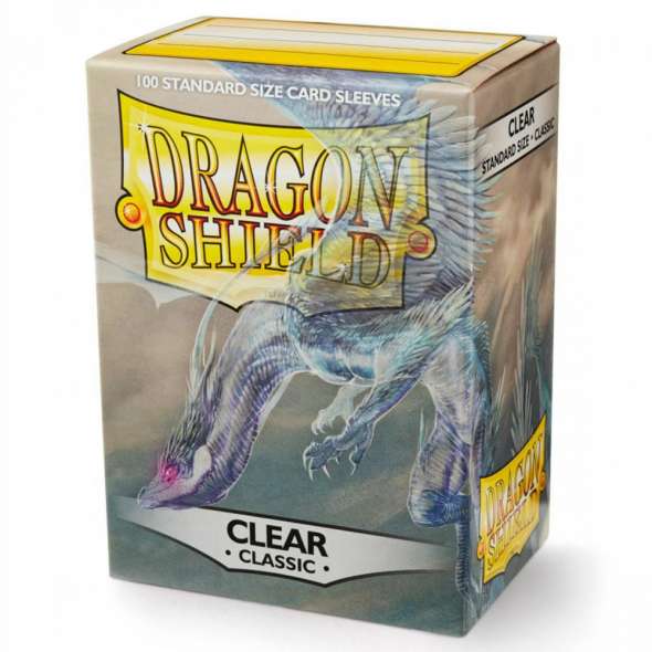 Dragon Shield Standard 100ct Classic Clear Sleeves 63x88mm
