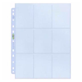 ULTRA PRO PLATINUM Trading Card 9 Pocket POKEMON MAGIC AFL Pages 11 Holes Sleeves