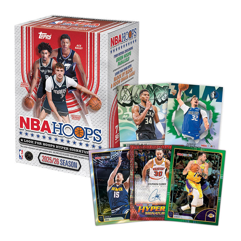 Topps 2025-26 Hoops NBA Basketball Value Box