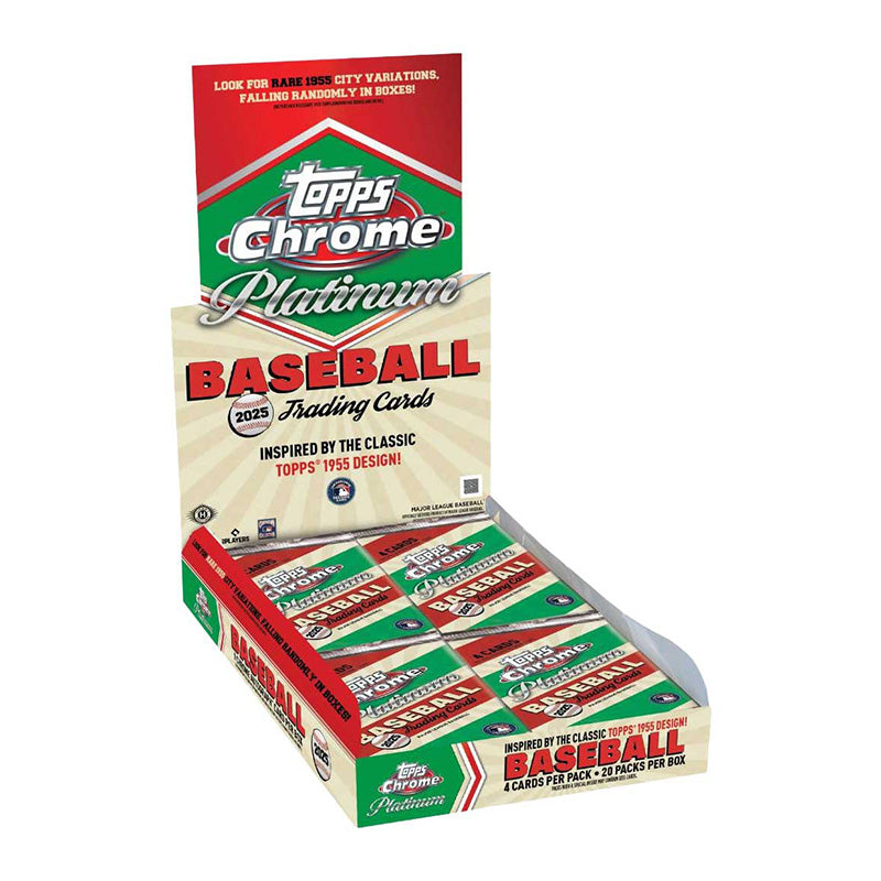 Topps 2025 Chrome Platinum Baseball Hobby Box