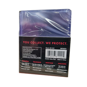 ULTRA PRO Top Loader - 3" x 4" Regular Clear