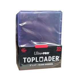 ULTRA PRO Top Loader - 3" x 4" Regular Clear